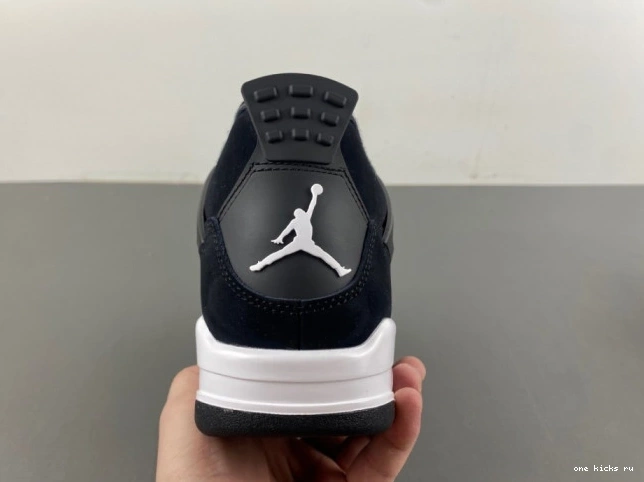 Chep Onekick Thunder Air Jordan FQ8213-001 4 White Retro 0704